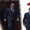 فيديو..لحظة وصول السيسي إلى روسيا