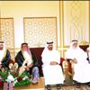عبدالله بن سالم يحضر أفراح آل مراد وأبو جراد عبدالله بن سالم يحضر أفراح آل مراد وأبو جراد