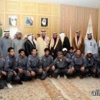 أمير منطقة حائل يستقبل رئيس وأعضاء ولاعبي نادي الطائي