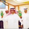 أكبر لوحة في العالم " للتبصيم " من الشعب إلى خادم الحرمين .. في يوم الوطن