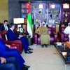 منصور بن زايد يبحث تعزيز العلاقات مع طاجيكستان