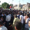 أعضاء حزب «حراس الثورة» بالسويس يتظاهرون احتجاجًا على غلق مقرهم