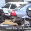 بالفيديو. السرعة الجنونية تتسبب فى تدمير 5 سيارات بالمهندسين