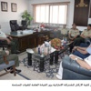 وفد من كلية الاركان المشتركة الاماراتية يزور القيادة العامة للقوات المسلحة
