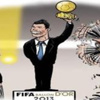 كاريكاتير "يسخر" من فوز رونالدو بالكرة الذهبية