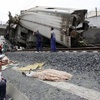 فيديو + صور/ أكثر من 70 قتيل في حادث خروج قطار عن القضبان بإسبانيا