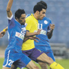 النصر يتخطى الحد البحريني بثلاثية