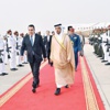 منصور بن زايد يستقبل رئيس الوزراء التونسي