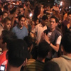 القوى السياسية وأهالى الفيوم يحتفلان بفوز مرسى