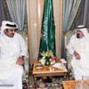 أميرا الكويت وقطر يصلان الرياض للقاء خادم الحرمين الشريفين
