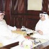 الحمود استقبل أحمد الخالد وعبدالعزيز حسين