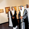 سلطان القاسمي يفتتح ملتقى الشارقة للخط