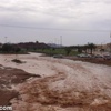 الأمطار الغزيرة تعلّق الدراسة في حائل