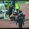 جمهور الاهلي يتسبب في إصابة رجل أمن .. والأمير نواف يتكفل بالعلاج ( فيديو )