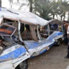 مصرع 5 وإصابة 18 في حادث تصادم بطريق الصعيد بالمنيا