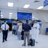 «الحج» تستقبل فوجا من معتمري إندونيسيا بجدة