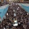 عشرات الآلاف يتظاهرون في صنعاء لإسقاط الحكومة اليمنية