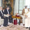 الأمير استقبل رئيسي السلطتين والحمود ووزير خارجية إيران الأمير استقبل رئيسي السلطتين والحمود ووزير خارجية إيران