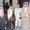 ولي العهد يستقبل بطل العالم للراليات الصحراوية «بن سعيدان»