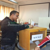 صور.. بدء التصويت بانتخابات اتحادات كليات الفيوم