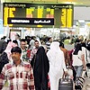 70 ألف مسافر غادروا البلاد بالعيد