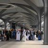 المدينة تستقبل أولى رحلات قطار الحرمين المخصصة لضيوف الرحمن المدينة تستقبل أولى رحلات قطار الحرمين المخصصة لضيوف الرحمن