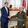 بارزاني يفاوض كيري على 'عراق جديد'