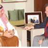 الملك يستقبل نائب وزير الدفاع السعودي الأمير خالد بن سلطان