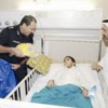 وفد إطفائي زار مصابي «البابطين»