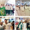 استقبال رائع للعربي المتأهل لنهائي كأس العرب استقبال رائع للعربي المتأهل لنهائي كأس العرب
