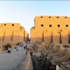 الشمس تتعامد على معابد الكرنك بالأقصر