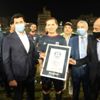 «بهادر» يدخل موسوعة جينيس كأكبر لاعب كرة قدم فى العالم «بهادر» يدخل موسوعة جينيس كأكبر لاعب كرة قدم فى العالم