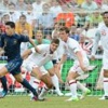منتخب "الديوك" الفرنسية ينجو من مفاجأة الأنكليز في افتتاح مباريات المجموعة الثالثة بكاس أوروبا