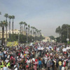 معتصمو ميدان النهضة يدعون على «السيسي» وينذرونه بالدماء