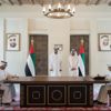 محمد بن راشد ومحمد بن زايد يطلقان شراكة بين "الدار" و"إعمار" محمد بن راشد ومحمد بن زايد يطلقان شراكة بين "الدار" و"إعمار"
