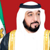 خليفة ومحمد بن راشد ومحمد بن زايد يعزون أمير الكويت في وفاة والدة جابر المبارك