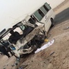 مصرع مواطنين وآسيوي في تصادم عنيف
