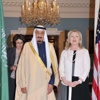 الأمير سلمان يلتقي بوزيرة الخارجية الأمريكية الأمير سلمان يلتقي بوزيرة الخارجية الأمريكية