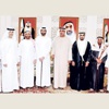 سلطان بن خليفة يحضر أفراح المرر والسبوسي