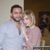 الصور الأولى لتامر حسني وزوجته في منزل الزوجية