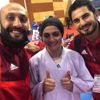 يوسف عماد ومنة شعبان يتأهلان لنهائي بطولة العالم للكاراتيه