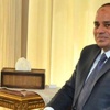 لحظة وصول السيسي إلى الرياض لتقديم العزاء