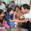 رئيس مجلس كفرقرع في زيارة الى مدرسة جسر على الوادي