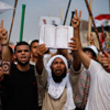 مسيرات لأنصار الرئيس المعزول تقطع الطرق في عدة مناطق بالقاهرة