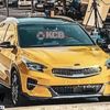 كيا اكسيد SUV تظهر بدون تمويهات قبل تدشينها