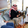 هزاع بن طحنون يستقبل رابطة كشافة ساحل عُمان