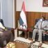 السفير جعفر يبحث مع عضو "السيادة السوداني" سبل تعزيز التعاون