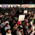 مظاهرة حاشدة في درنة الليبية احتجاجاً على انفلات الوضع الأمني وسيطرة المتشددين