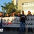المئات يتظاهرون في الطيبة استنكارا لجريمة قتل مدير ثانوية عمال المربي يوسف حاج يحيى
