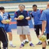 الشيخ مدرباً لحراس مرمى منتخب شباب اليد